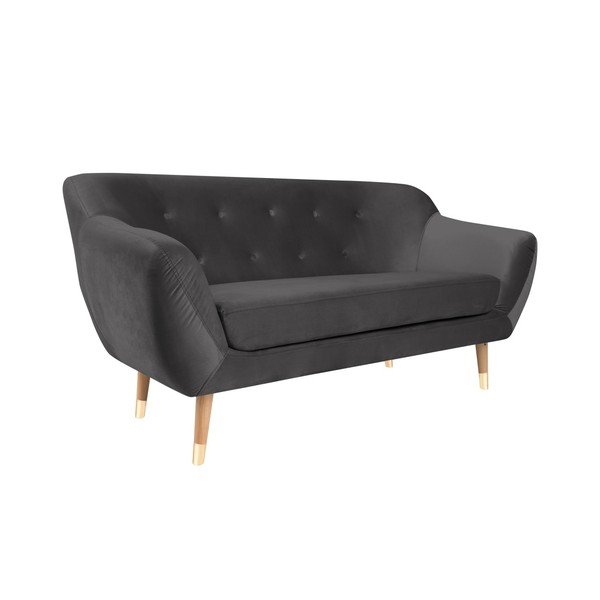 Pilka dvivietė sofa Mazzini Sofos Amelie-image-3