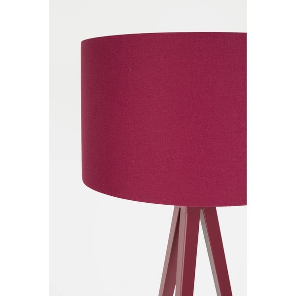 Bordo spalvos pastatomas šviestuvas (aukštis 157 cm) su tekstiliniu gaubtu Tripod – Zuiver-image-4