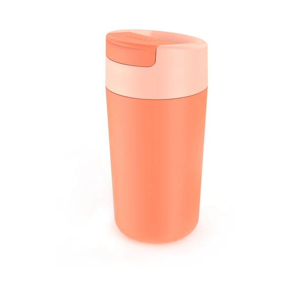 Kelioninis puodelis (ne termo) oranžinės spalvos 450 ml Sipp – Joseph Joseph