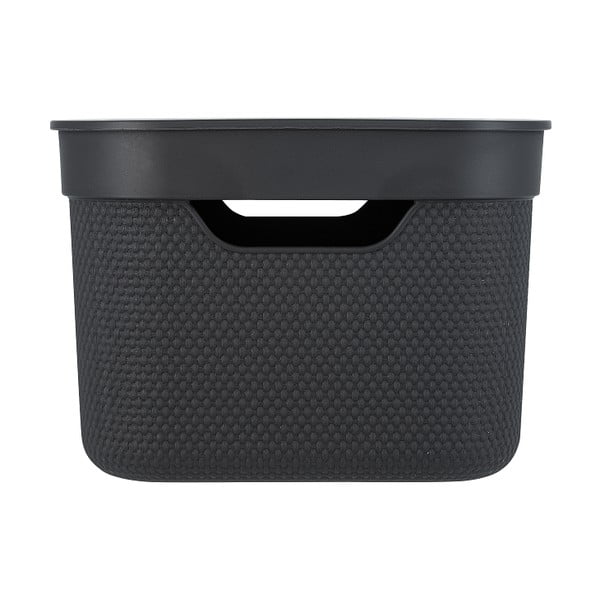 Plastikinė laikymo dėžė su dangčiu Deco - Rotho-image-3