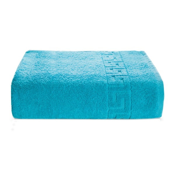 Mėlynas medvilninis vonios rankšluostis Kate Louise Pauline, 70 x 140 cm