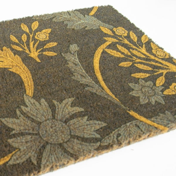 Iš kokoso pluošto grindų kilimėlis 40x60 cm William Morris – Artsy Doormats-image-3