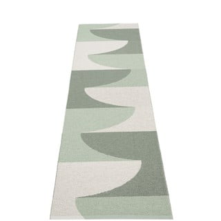 Žalios spalvos lauko kilimas 70x270 cm Hill Army Misty Mint – Pappelina
