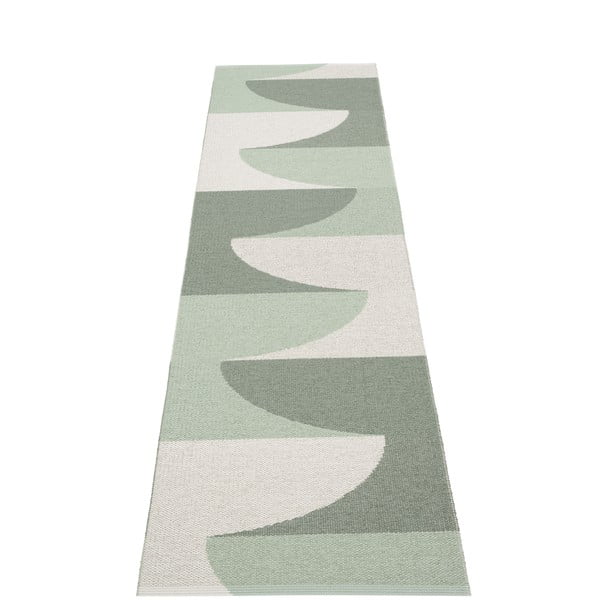 Žalios spalvos lauko kilimas 70x270 cm Hill Army Misty Mint – Pappelina