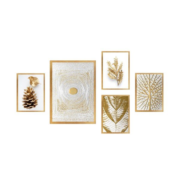 Paveikslai 5 vnt. 34x44 cm – Wallity
