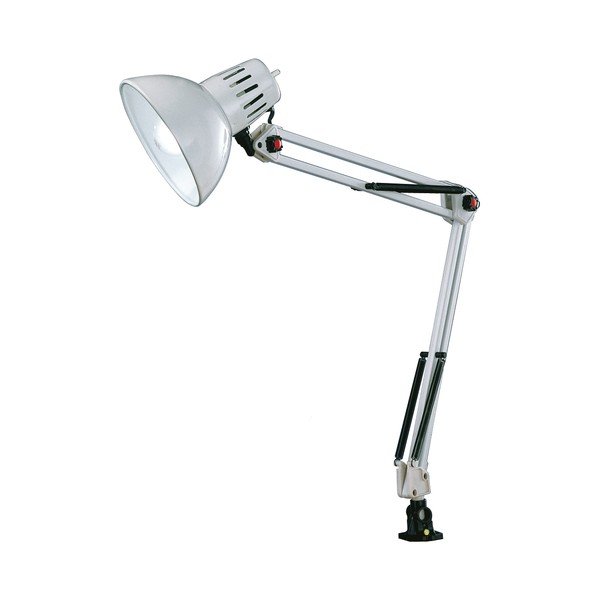 Baltos spalvos stalinis šviestuvas su sulankstoma konstrukcija/su segtuku (aukštis 73,5 cm) Tajo – Trio-image-3