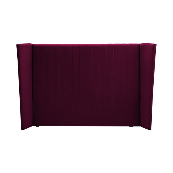 Burgundiškai raudona galvūgalio lova "Cosmopolitan Design Vegas", 160 x 120 cm