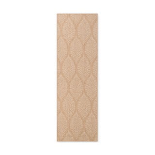 Smėlio spalvos/dramblio kaulo spalvos lauko kilimas 80x250 cm Duet Liora – NORTHRUGS