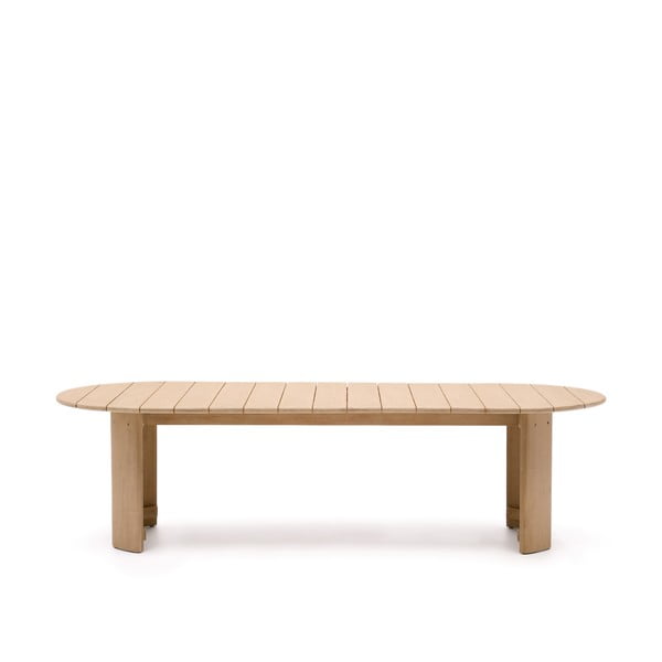 Iš eukalipto masyvo valgomojo stalas 110x280 cm Xoriguer – Kave Home-image-2