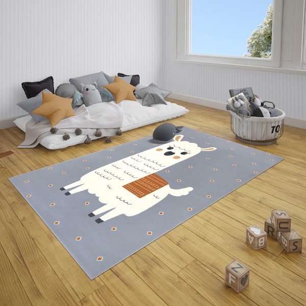 Vaikiškas kilimas Hanse Home Adventures Lama Monty, 80 x 150 cm-image-1