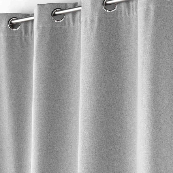 Garso izoliacija užuolaida šviesiai pilkos spalvos 140x260 cm Jupiter – douceur d'intérieur-image-1