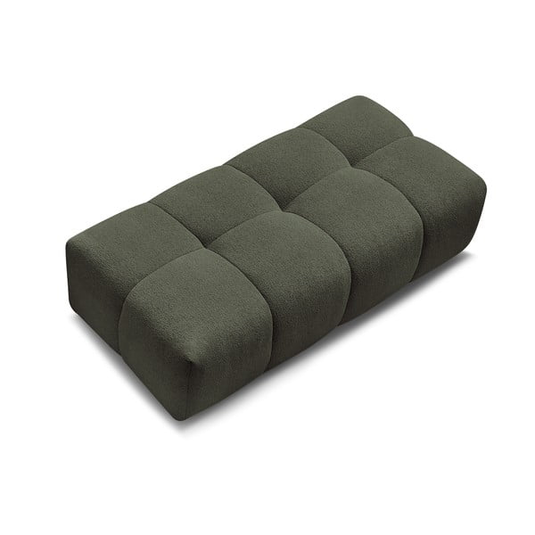 Žalios spalvos iš šenilinio audinio taburetė Everest – Bobochic Paris-image-4