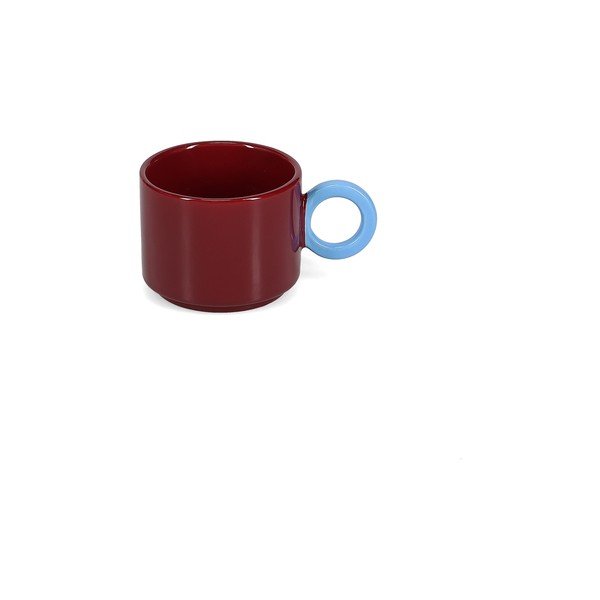 Bordo spalvos iš molio puodelis 280 ml Lou – ONA-image-3