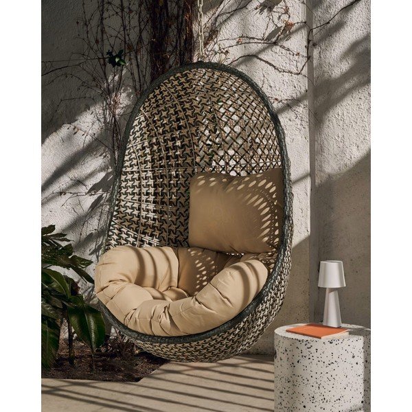 Pakabinamas sodo krėslas Kave Home Damila-image-1