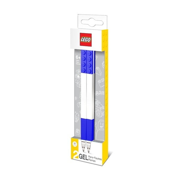 2 mėlynų gelinių rašiklių rinkinys LEGO®