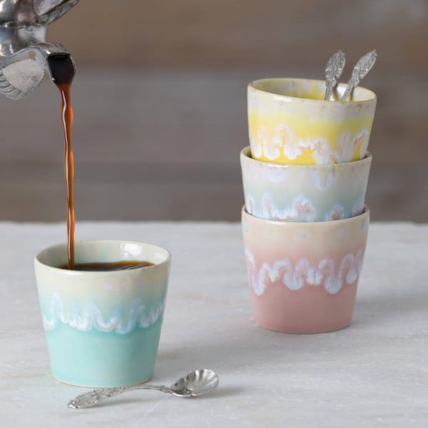 Šviesiai mėlynas akmens masės espreso puodelis Costa Nova Grespresso-image-3