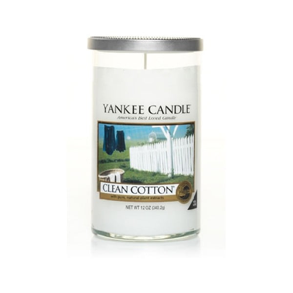 "Yankee Candle Pure Cotton", degimo trukmė iki 90 valandų