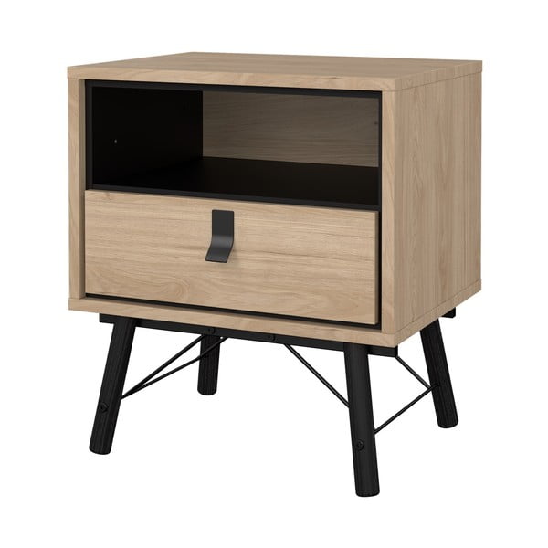 Naktinis staliukas natūralios spalvos iš ąžuolo Ry – Tvilum-image-4