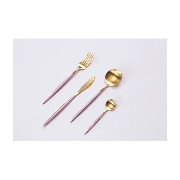 Stalo įrankiai auksinės spalvos iš nerūdijančio plieno 16 vnt. Avie – Premier Housewares-image-2