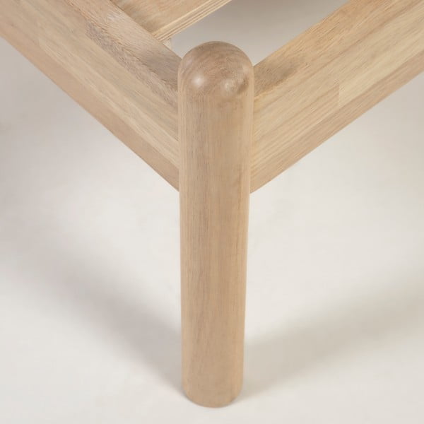 Bukmedžio lova su grotelėmis, pilkos ir natūralios spalvos, 90x190 cm Shayndel - Kave Home-image-4