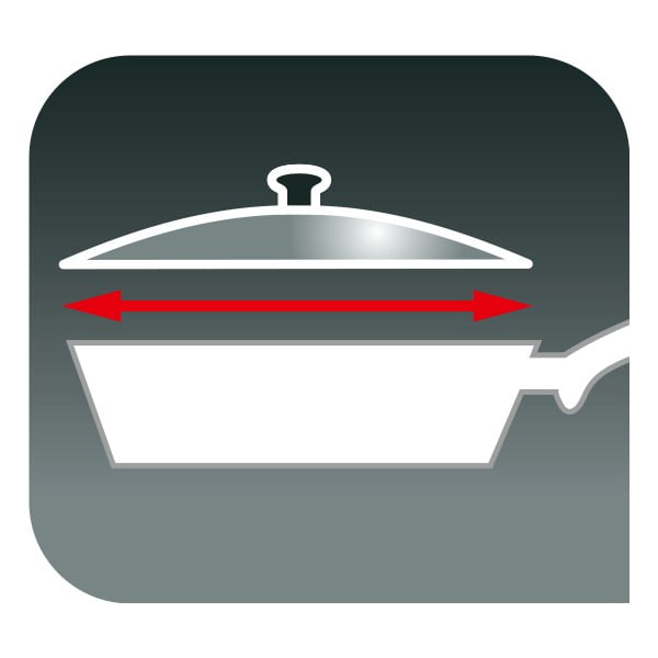 Dangtis iš stiklo  ø 28 cm – Tefal-image-3