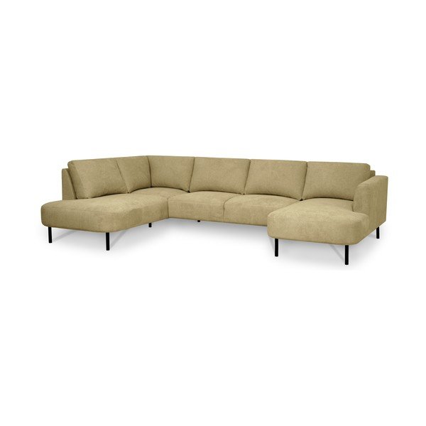 Kampinė sofa ochros spalvos (su kairiuoju kampu/„U“ formos) Hero – Scandic-image-2