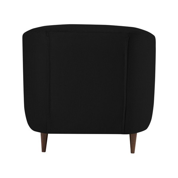 Juodas aksominis fotelis "Kooko Home Glam-image-3