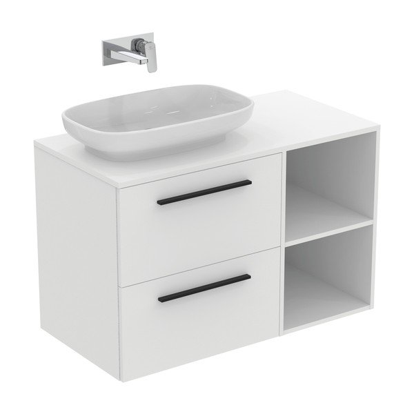 Vonios kambario stalviršis baltos spalvos 100x51 cm i.Life B – Ideal Standard-image-2