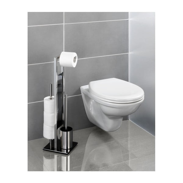 Tualeto šepetys su tualetinio popieriaus laikikliu Wenko Rivalta-image-1