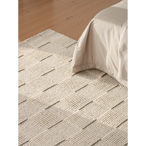 Rankų darbo kreminės spalvos iš vilnos kilimas 120x170 cm Scala – Villeroy&Boch-image-3