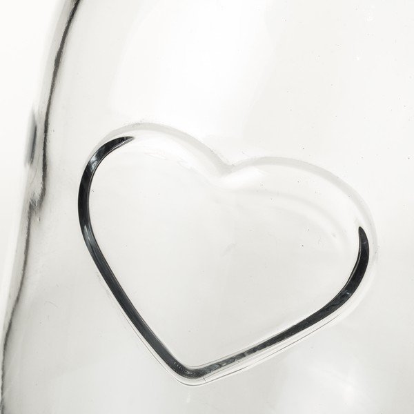 Stiklinė su kamštiniu dangteliu "Unimasa Heart", ⌀ 11,2 cm-image-1