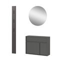 Koridoriaus baldas antracito spalvos Ameca 2.0 – Germania