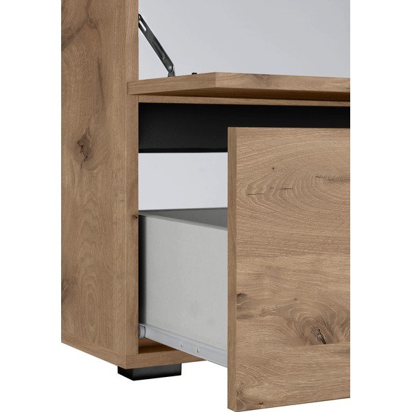 Spintelė po kriaukle natūralios spalvos iš ąžuolo 60x55 cm Wisla – Støraa-image-1