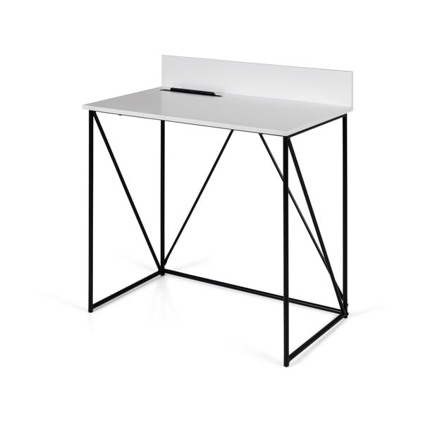 Baltas darbo stalas Tenzo Tell, 80 x 48 cm-image-2