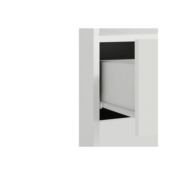 Balta aukšta vonios kambario spintelė 60x121 cm Mirza - Støraa-image-3