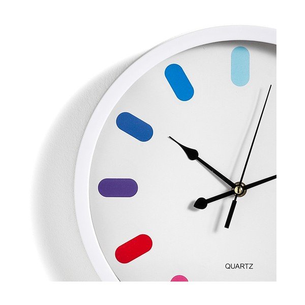 Sieninis laikrodis ø 30 cm Rainbow – Tomasucci-image-1