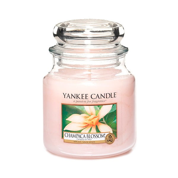 Kvapnioji žvakė Yankee Candle Flower Magnolia Champaca, degimo trukmė 65 - 90 val.