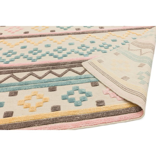 Kilimas Asiatic Carpets Theo Soft Tone Geo, 160 x 230 cm-image-1