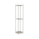 Iš metalo pastatoma lentyna baltos spalvos 42x151 cm Norm – Hübsch