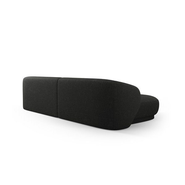 Kampinė sofa juodos spalvos Camden – Cosmopolitan Design-image-4
