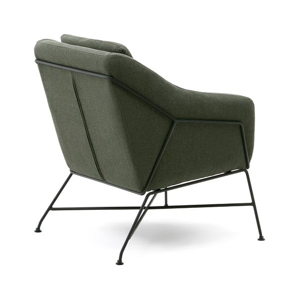 Krėslas žalios spalvos Brida – Kave Home-image-4