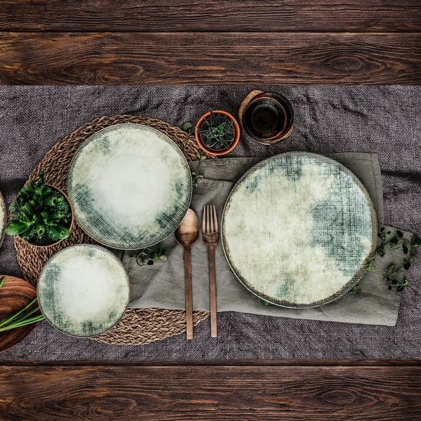 24 dalių porcelianinių indų rinkinys Güral Porselen Denim-image-1