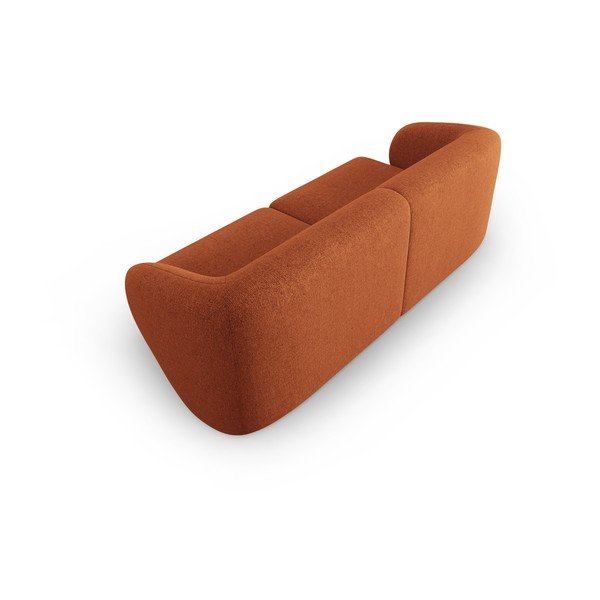 Sofa oranžinės spalvos 184 cm Shane – Micadoni Home-image-3