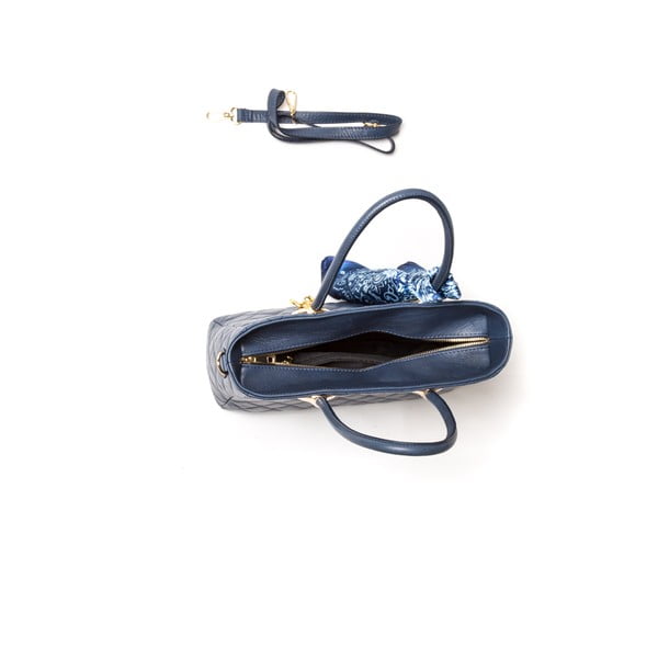 Odinė rankinė Carla Ferreri 2003 Blu-image-3