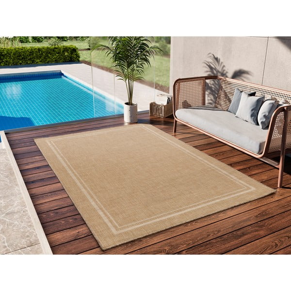 Lauko kilimas smėlio spalvos 160x230 cm Guinea Beige – Universal-image-1