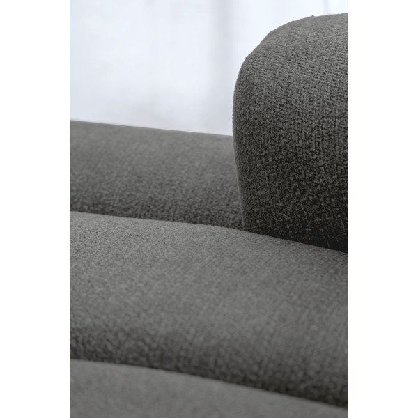 Pilkos spalvos kampinė sofa (su dešiniuoju kampu/„U“ formos) Shell – Miuform-image-2