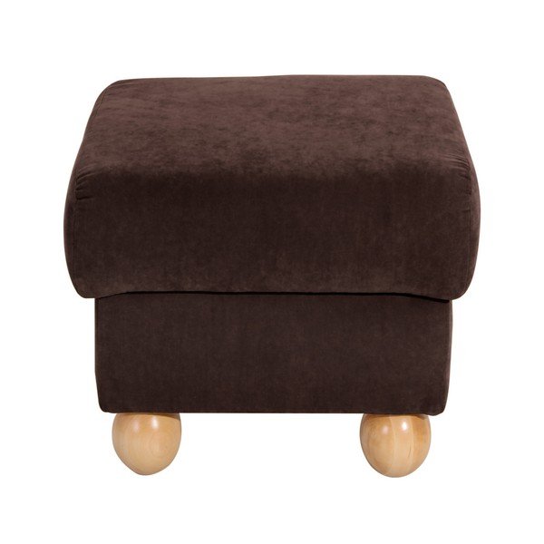 Tamsiai ruda "Max Winzer Monarch Velor Ottoman