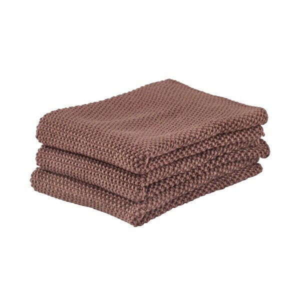 Iš medvilnės virtuvės rankšluosčiai 3 vnt. 27x27 cm Classic – Zone