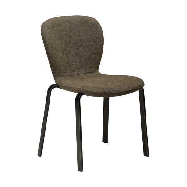 Khaki spalvos iš audinio valgomojo kėdė Heap – DAN-FORM Denmark
