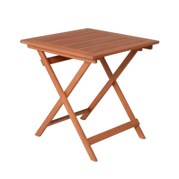 Iš eukalipto masyvo sodo valgomojo stalas 70,5x70,5 cm Pasaneda – Garden Pleasure